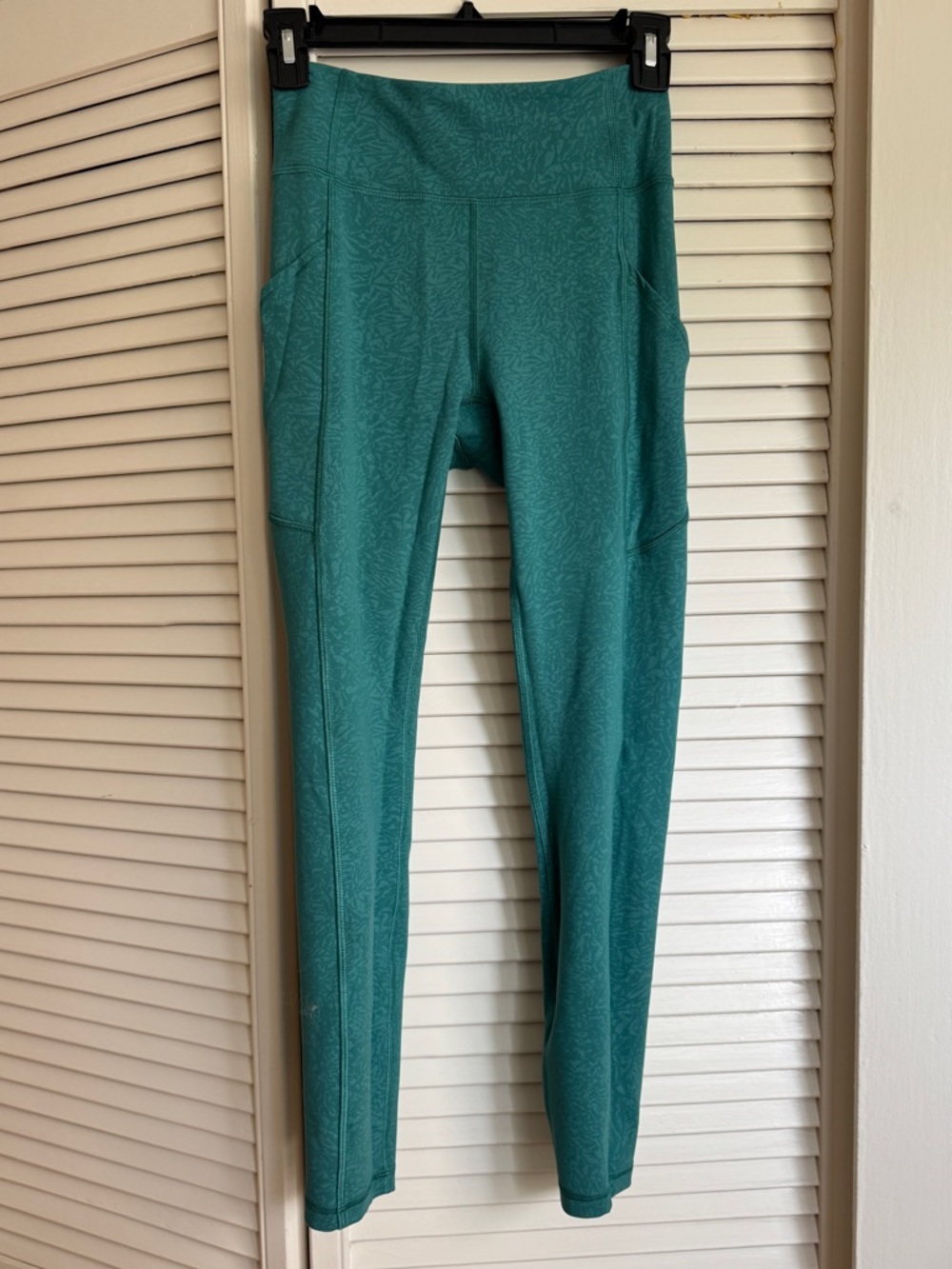 lululemon athletica Teal High-Rise Leggings with Side Pockets